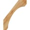 Ekena Millwork 4"W x 14"D x 18"H Legacy Rough Sawn Knee Brace, Western Red Cedar BRC04X14X18LEC00RWR - alternate 3